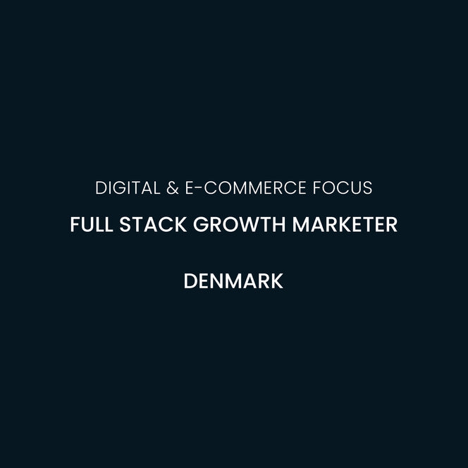 Full Stack Growth Marketer (Digital & E-Commerce Focus)