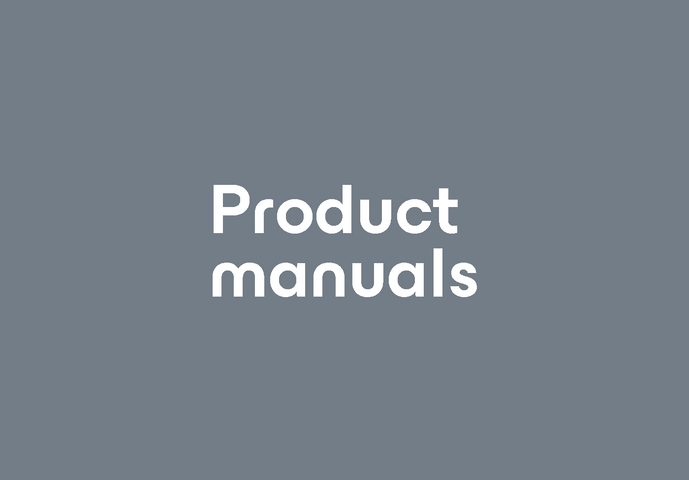 Product Manuals tile