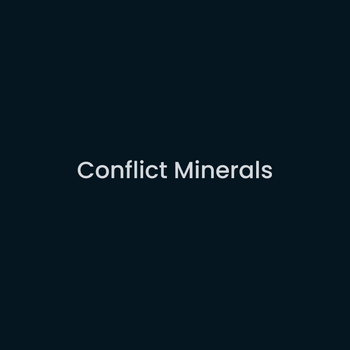 Conflict Minerals - Contour Design tile